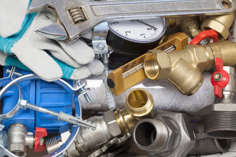 Plumbing and spare parts